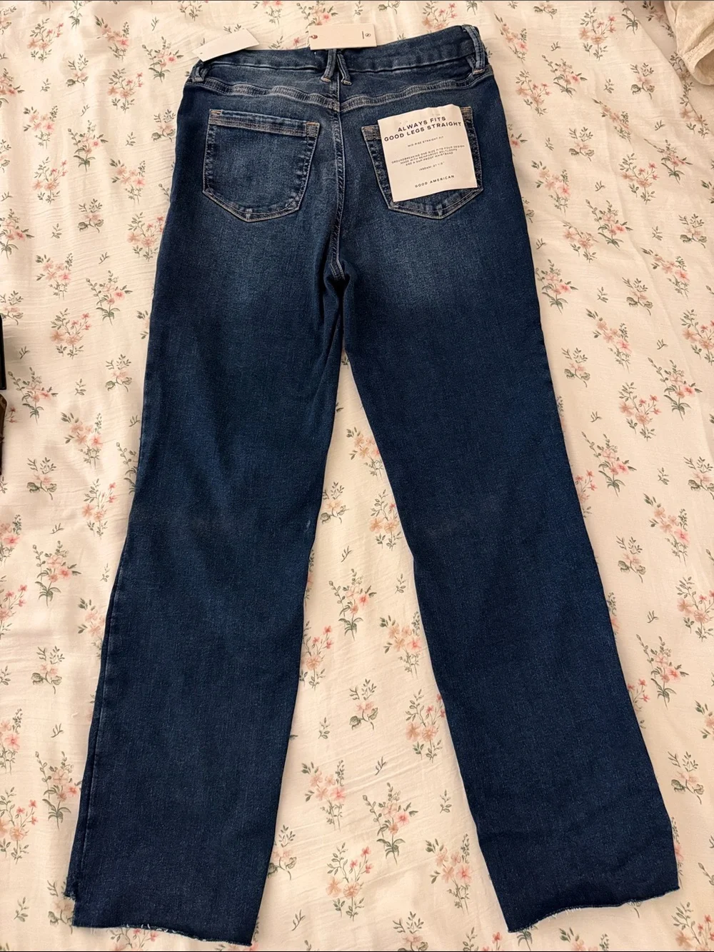 Good American Dark Blue Women's Bootcut Jeans